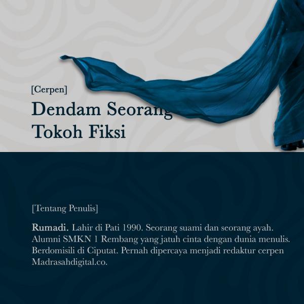 Dendam Seorang Tokoh Fiksi   Dendam Seorang Tokoh Fiksi